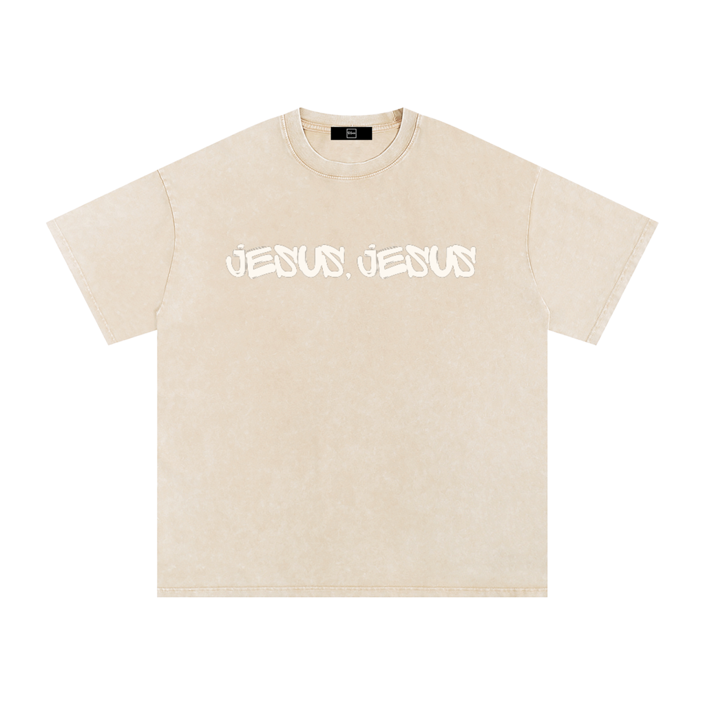 Jesus Jesus Washed Oversized T-Shirt