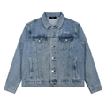 Saved By Grace Vintage Wash Denim Jacket