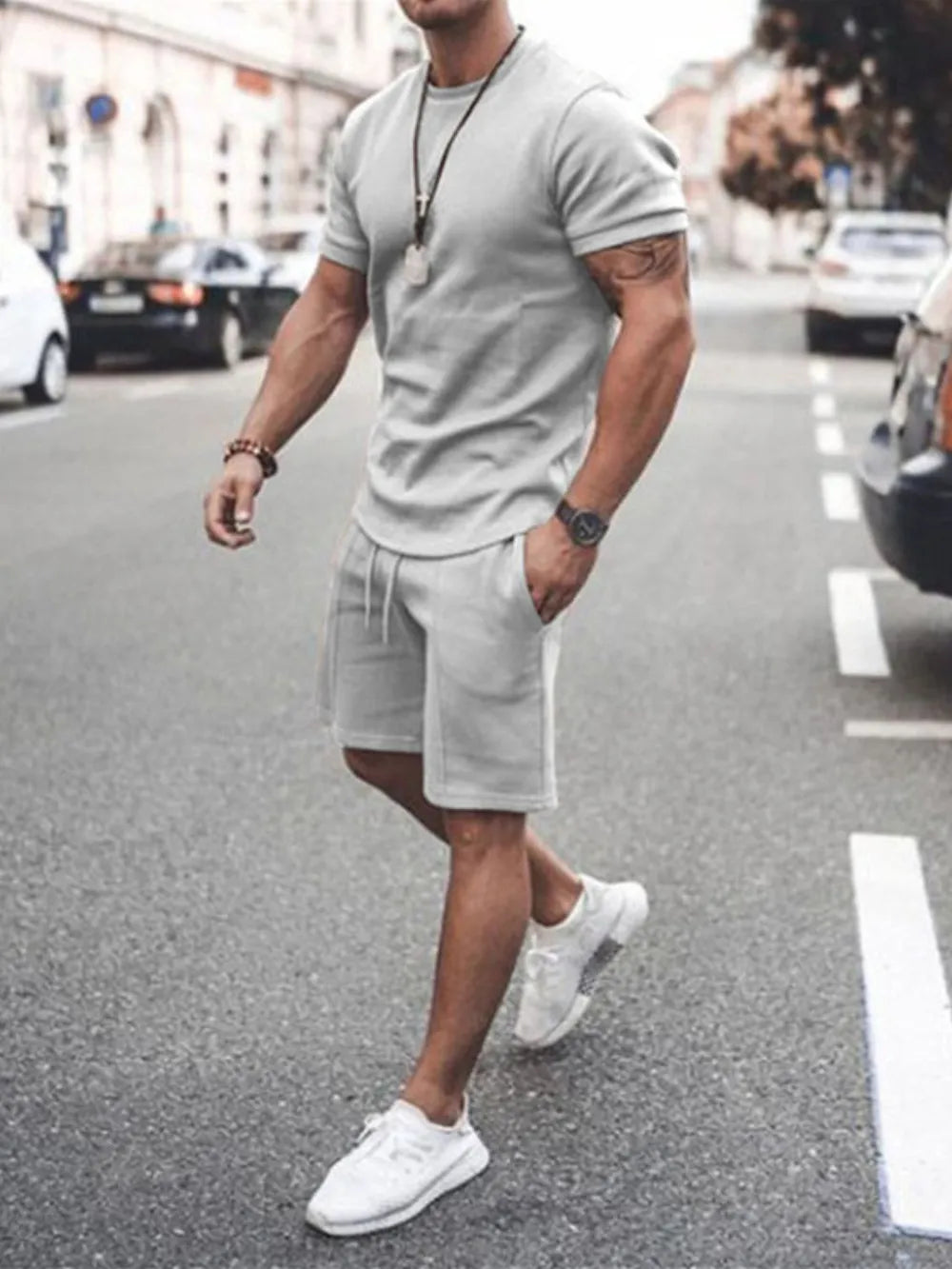 Milton Top and Shorts Set
