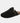 Suede Buckle Slide