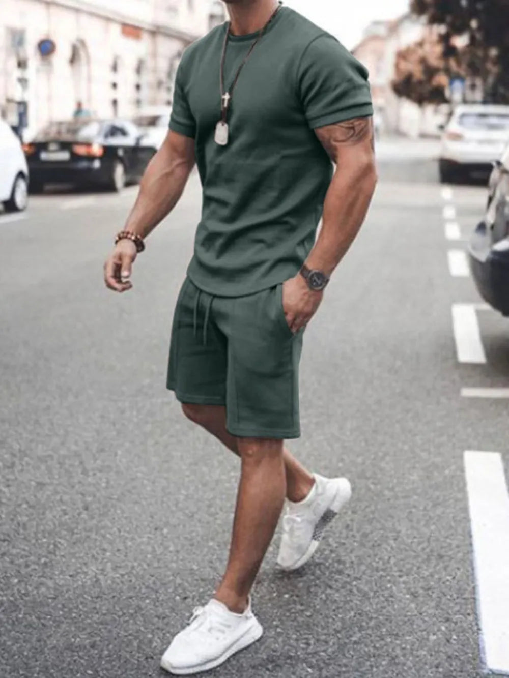 Milton Top and Shorts Set