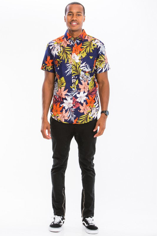 Hawaiian Button Down Shirt