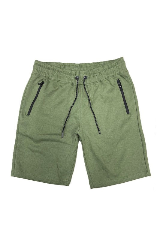 Cotton Blend Shorts