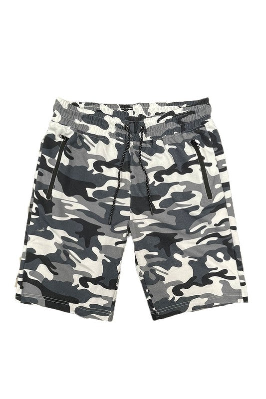 Cotton Blend Shorts