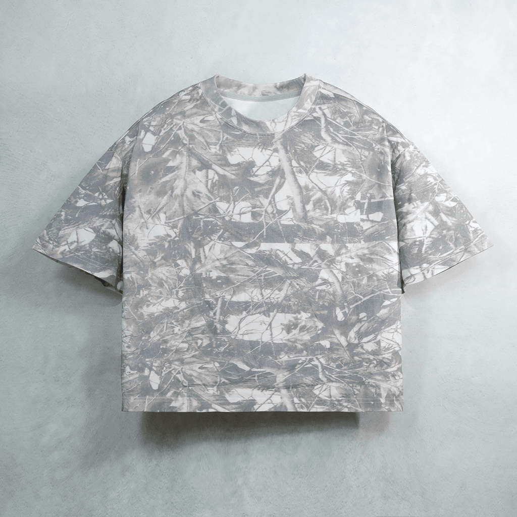 BHawse Life Unisex Cropped Camouflage Tee