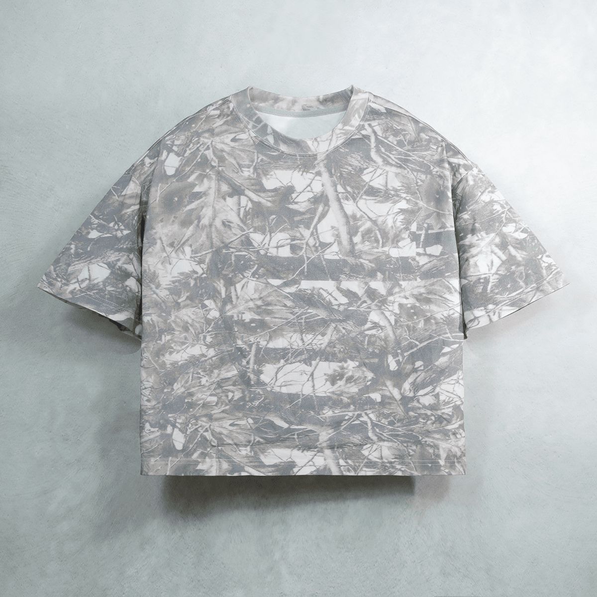 BHawse Life Unisex Cropped Camouflage Tee