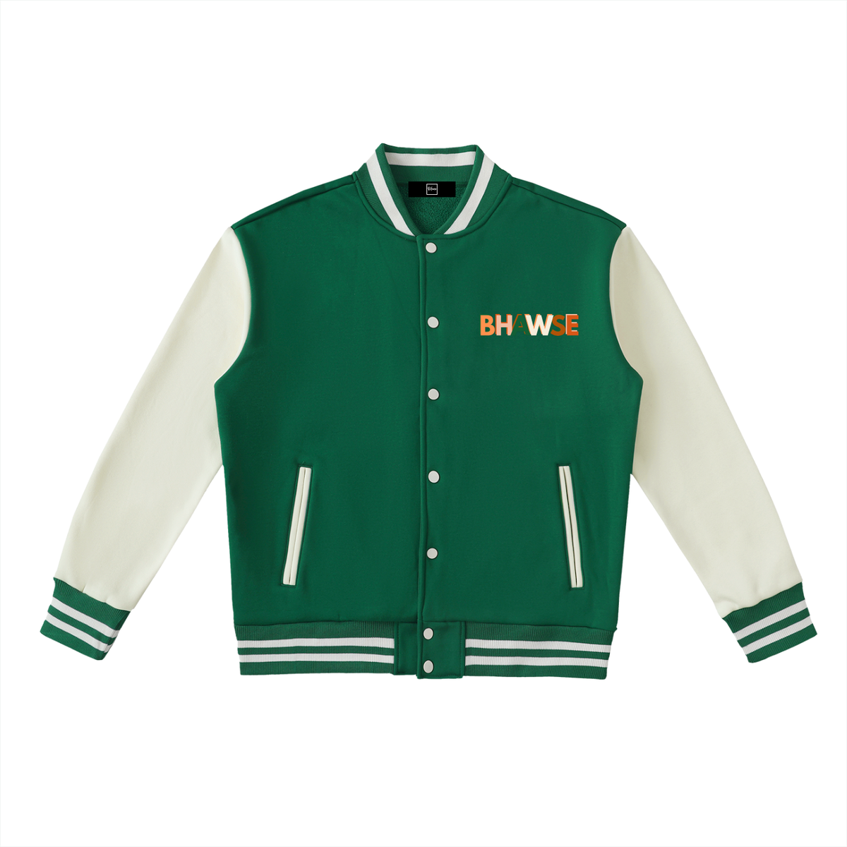 BHawse Earth Fleeced Varsity Jacket