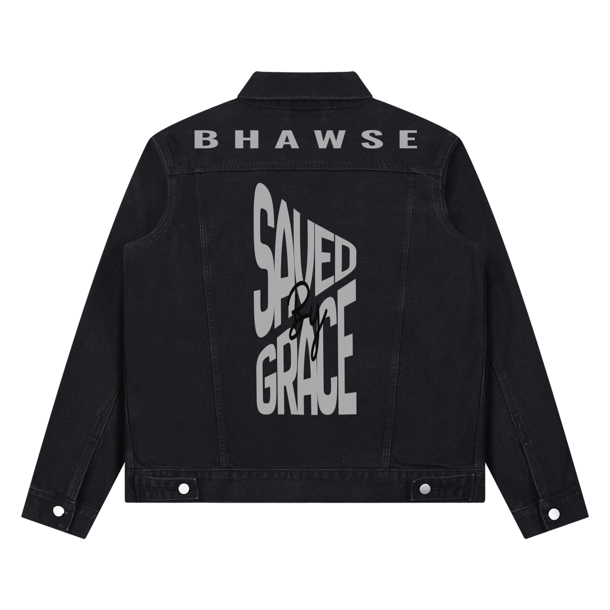Saved By Grace Vintage Wash Denim Jacket