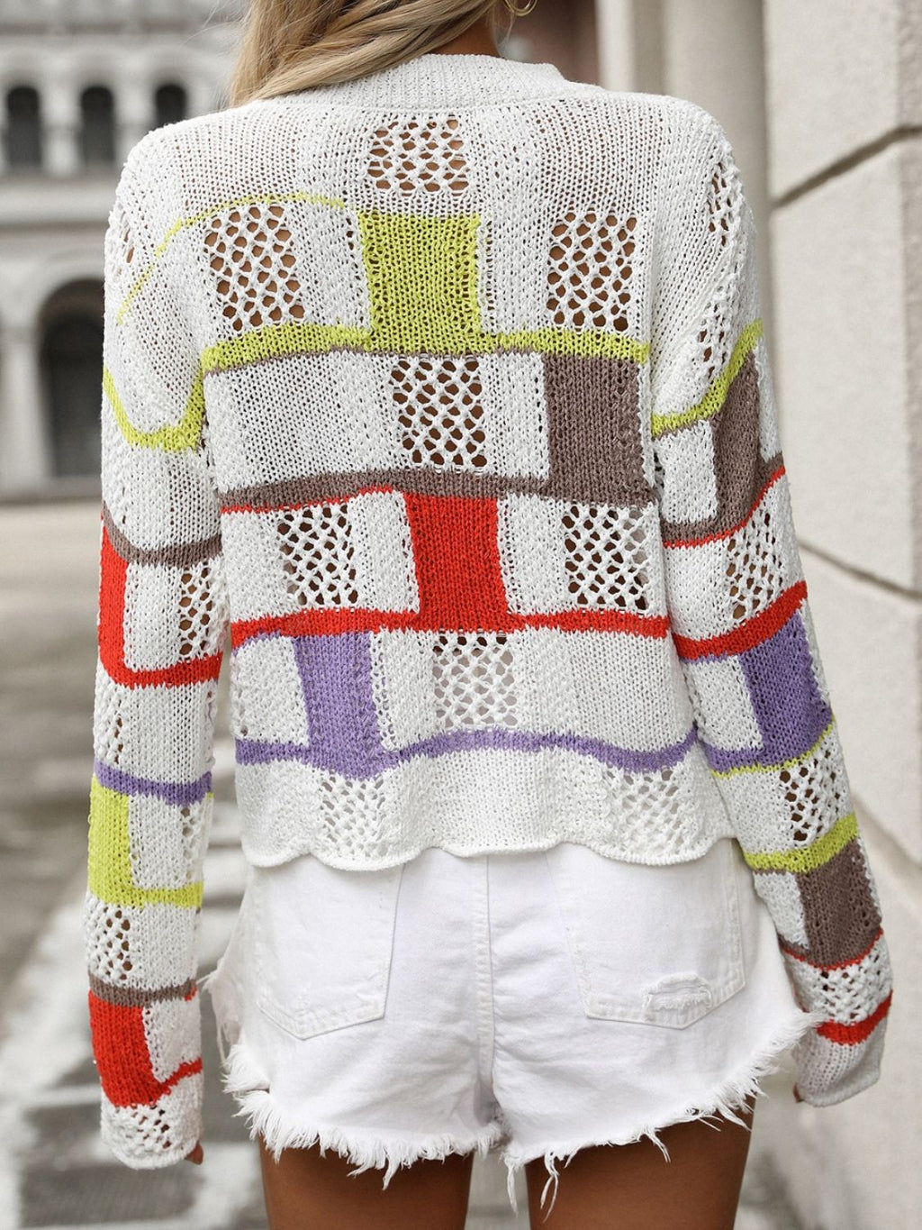 Alay Color Block Sweater