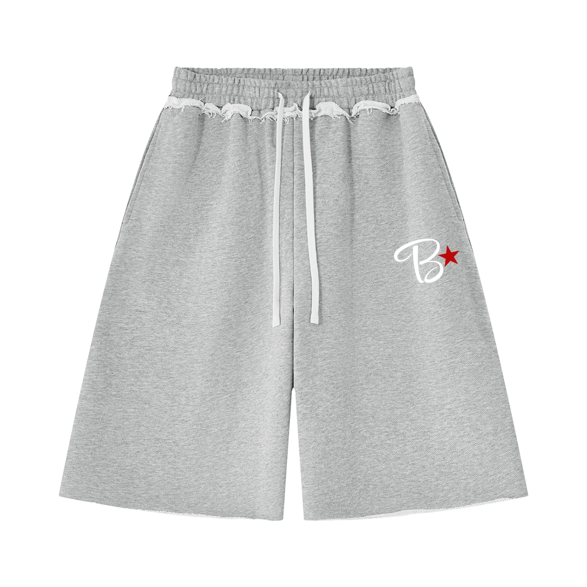 BHawse Heritage Raw Edge Fleece Shorts