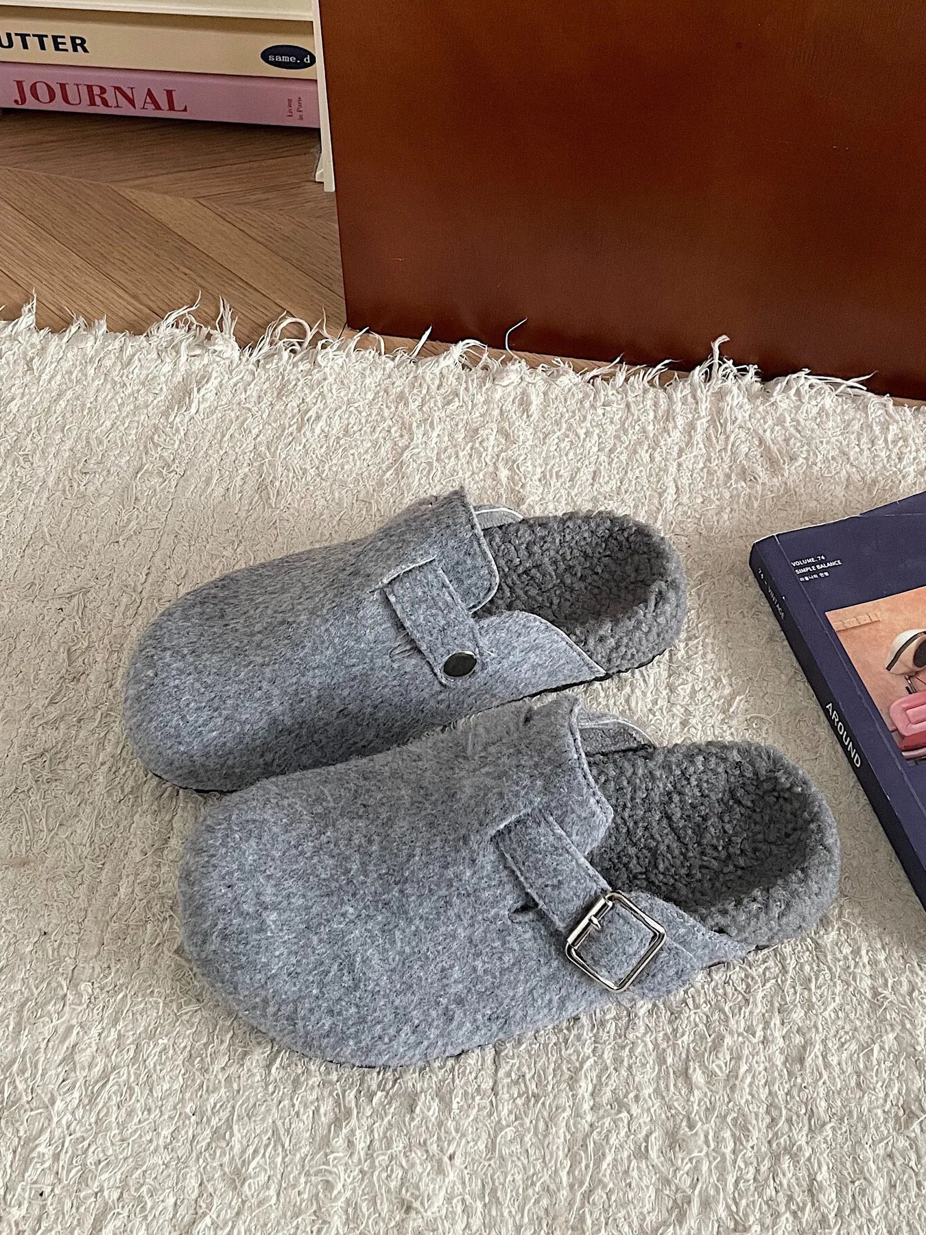 Cozy Plush Slip-Ons
