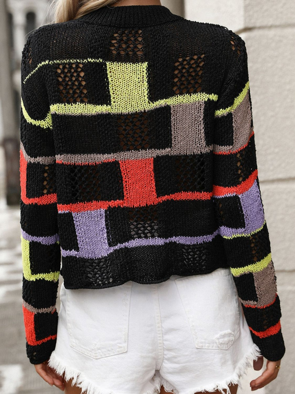 Alay Color Block Sweater