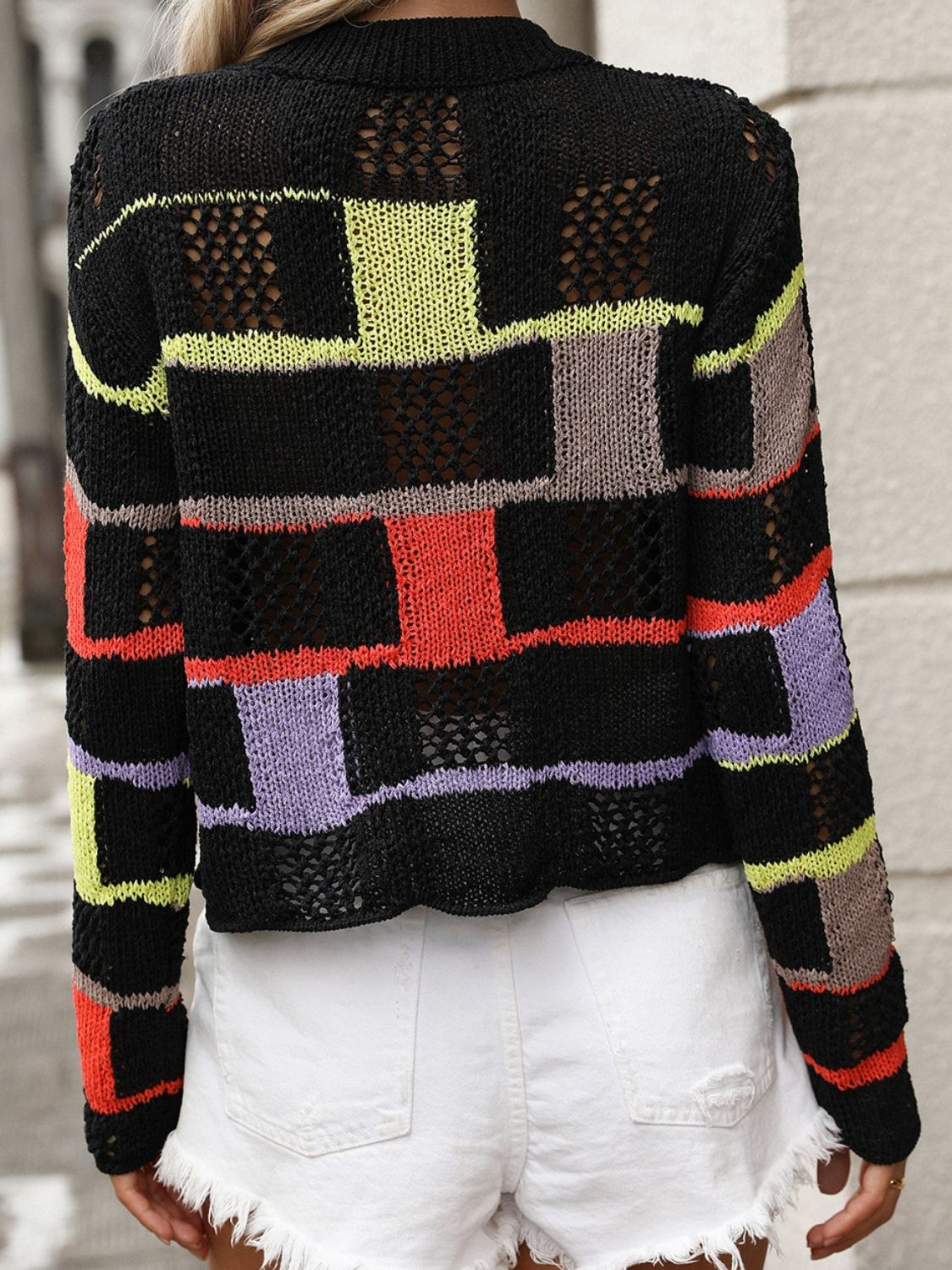 Alay Color Block Sweater