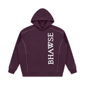 BHawse Oversized Piping Fleece Hoodie