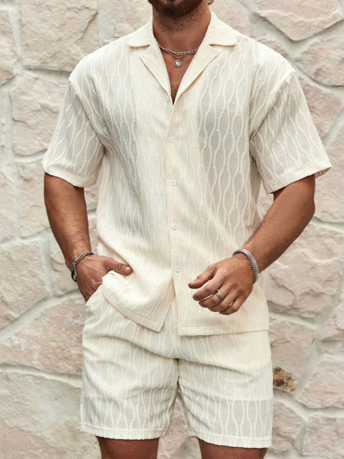 Monaco Short Sleeve Top and Shorts Set