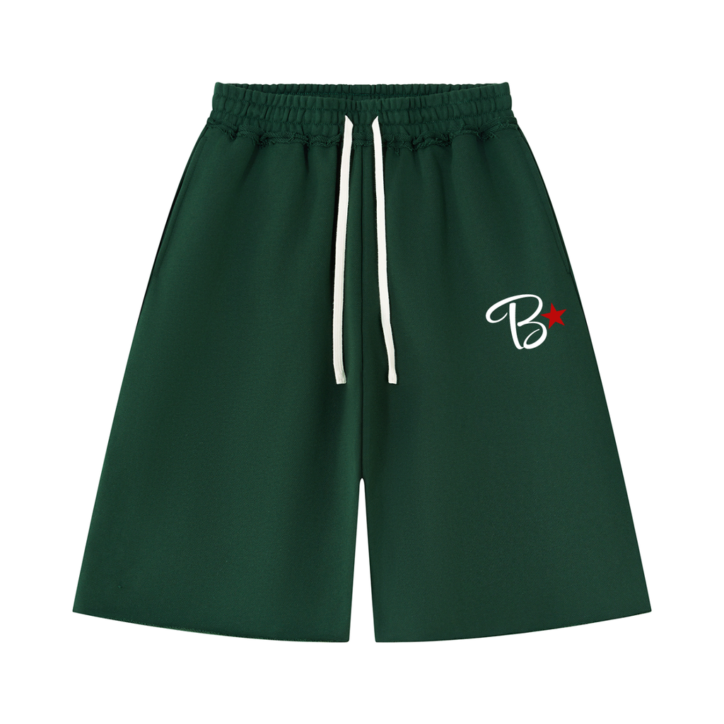 BHawse Heritage Raw Edge Fleece Shorts
