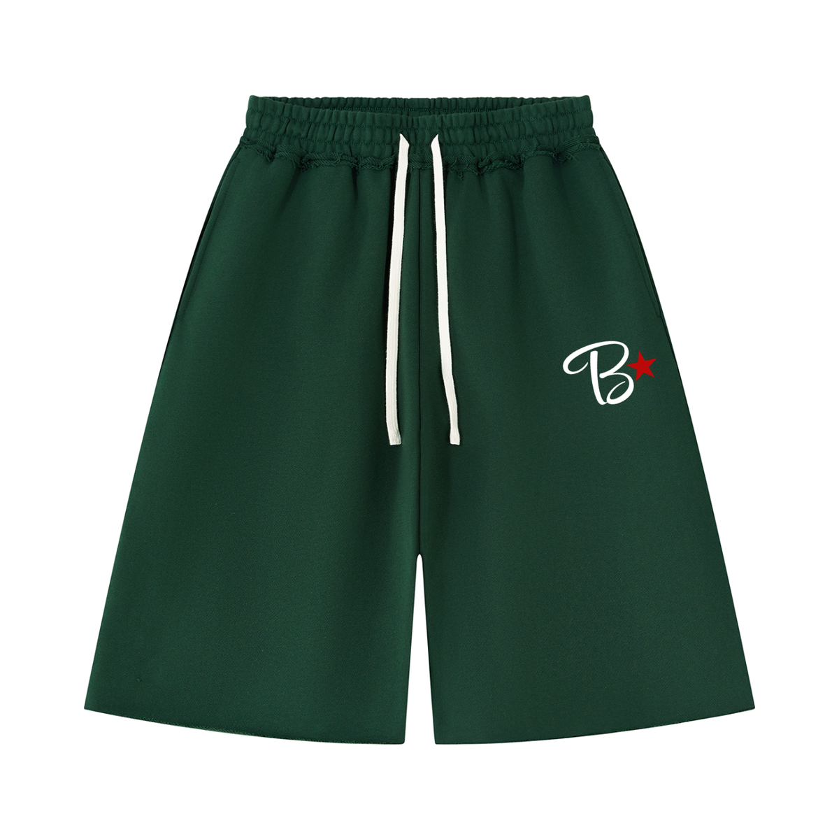 BHawse Heritage Raw Edge Fleece Shorts