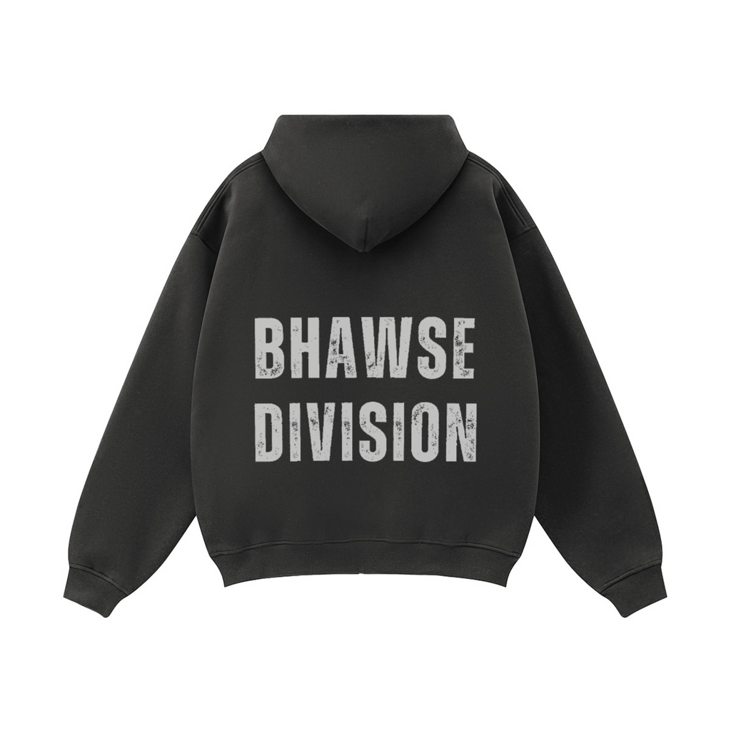 BHawse Division Oversized Zip-Up