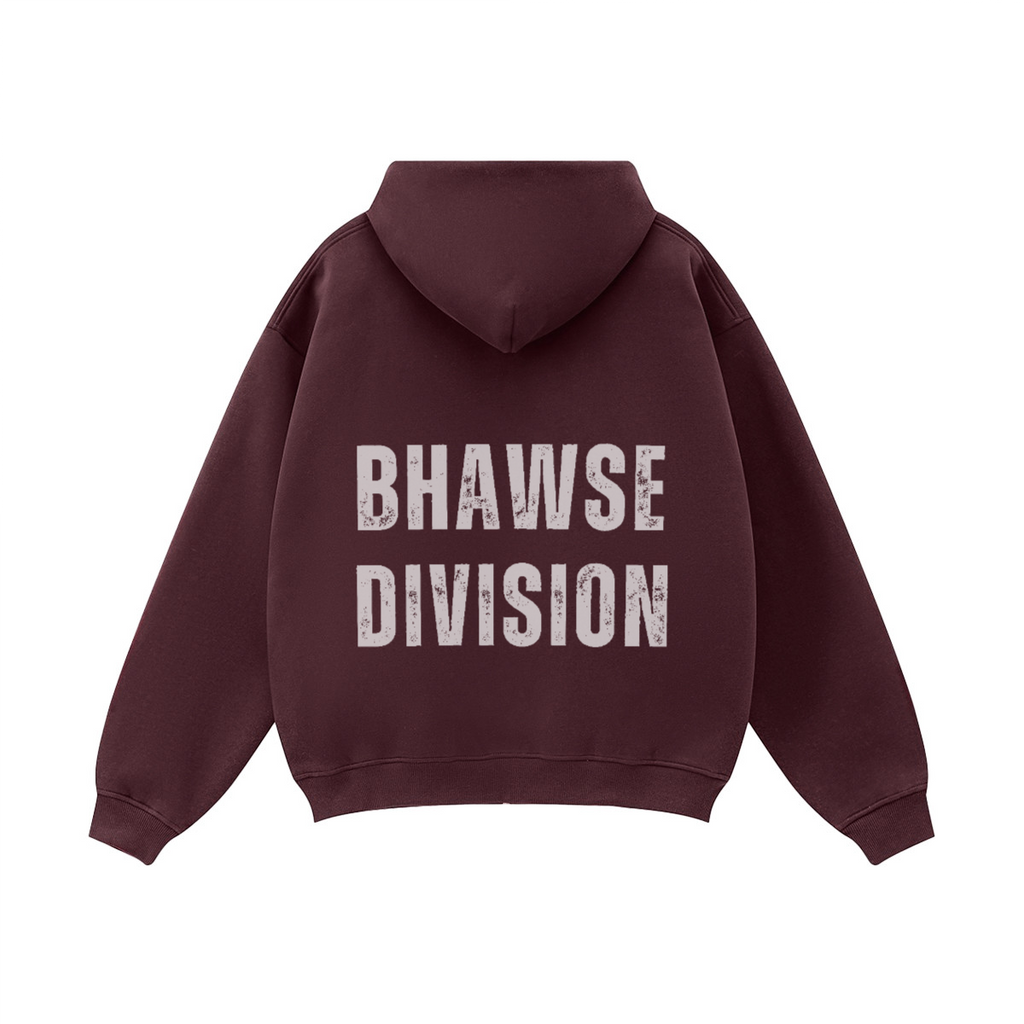 BHawse Division Oversized Zip-Up