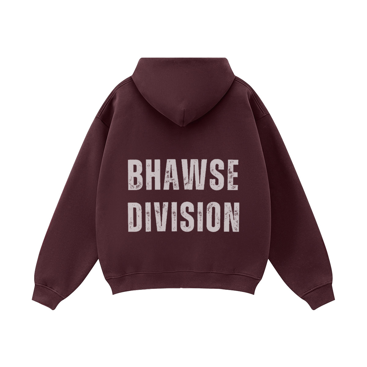 BHawse Division Oversized Zip-Up