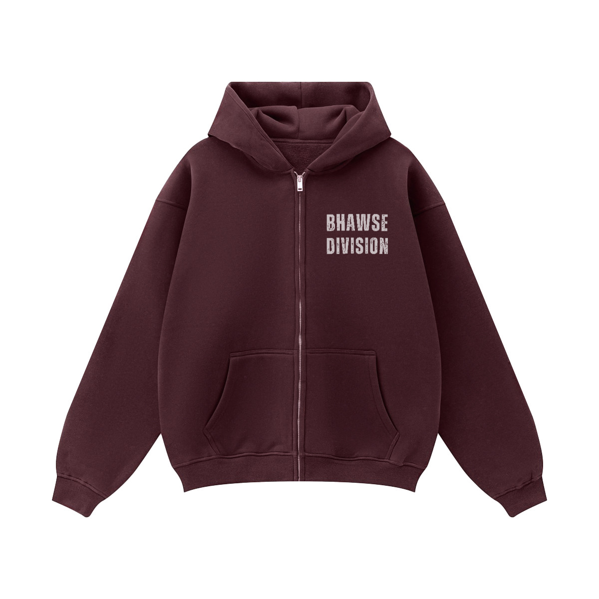 BHawse Division Oversized Zip-Up