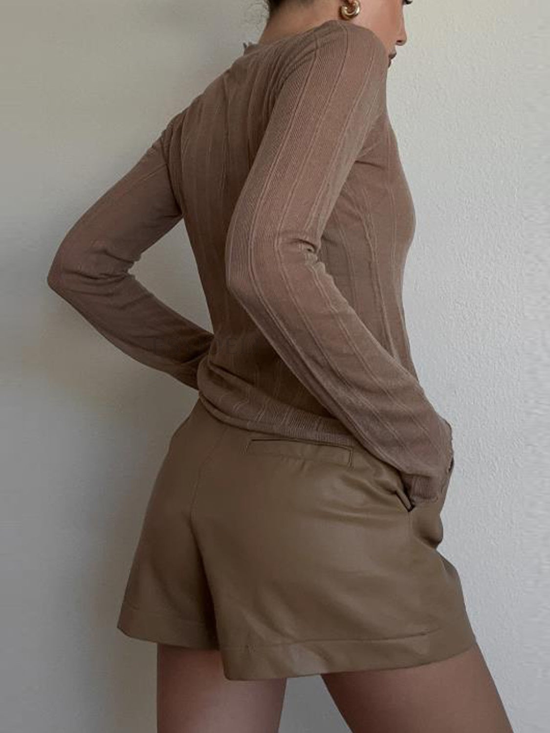Rouge Sheer Shirt