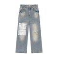 BHawse Vintage Wash Distressed Denim Jeans