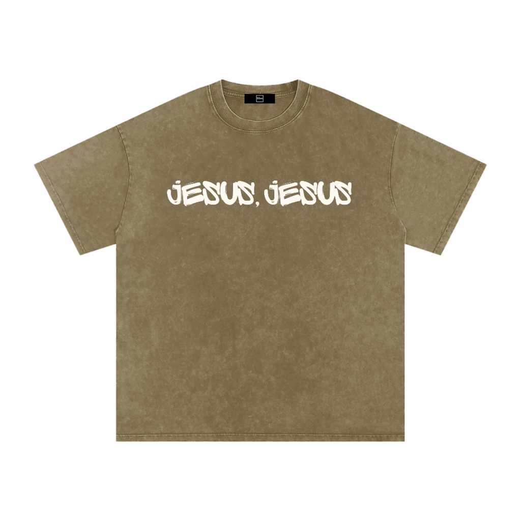 Jesus Jesus Washed Oversized T-Shirt