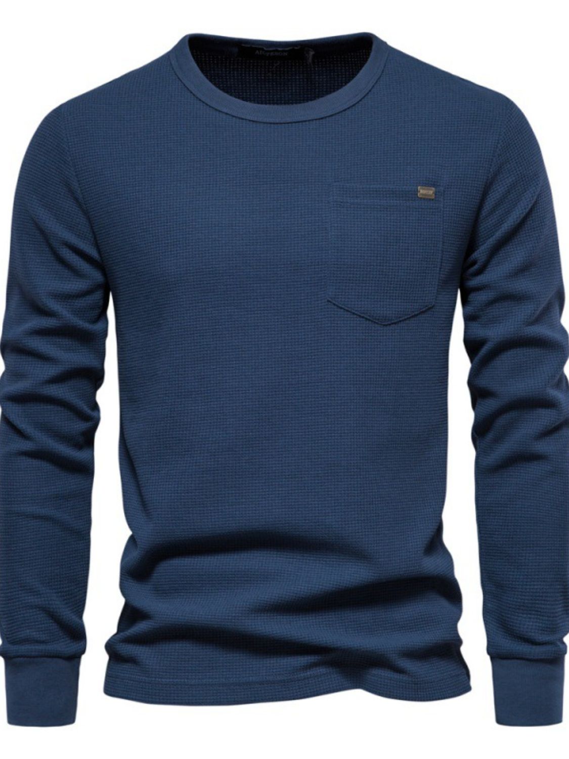 Men's Waffle-Knit Round Shirt
