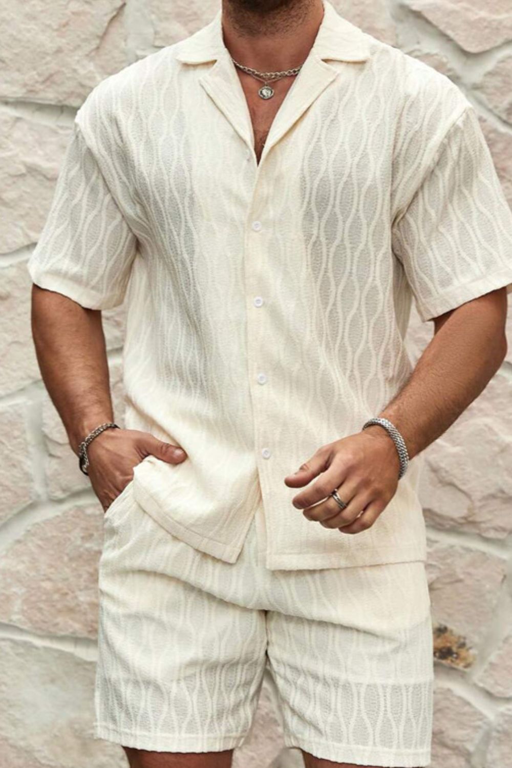 Monaco Short Sleeve Top and Shorts Set