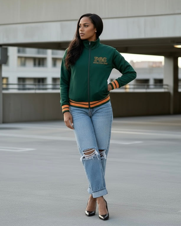 Pretty Girls Track Jacket Green