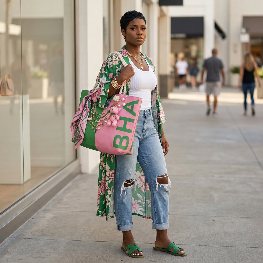 BHawse Two Toned Tote SORA