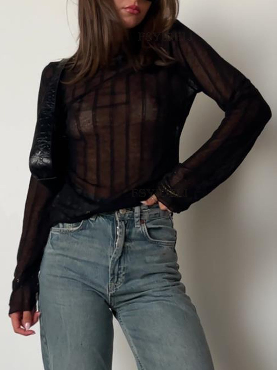 Rouge Sheer Shirt