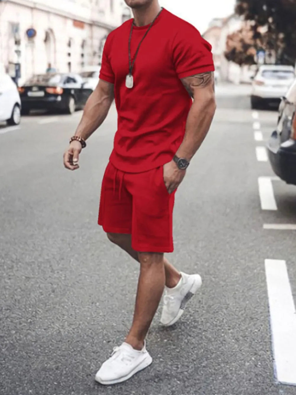 Milton Top and Shorts Set