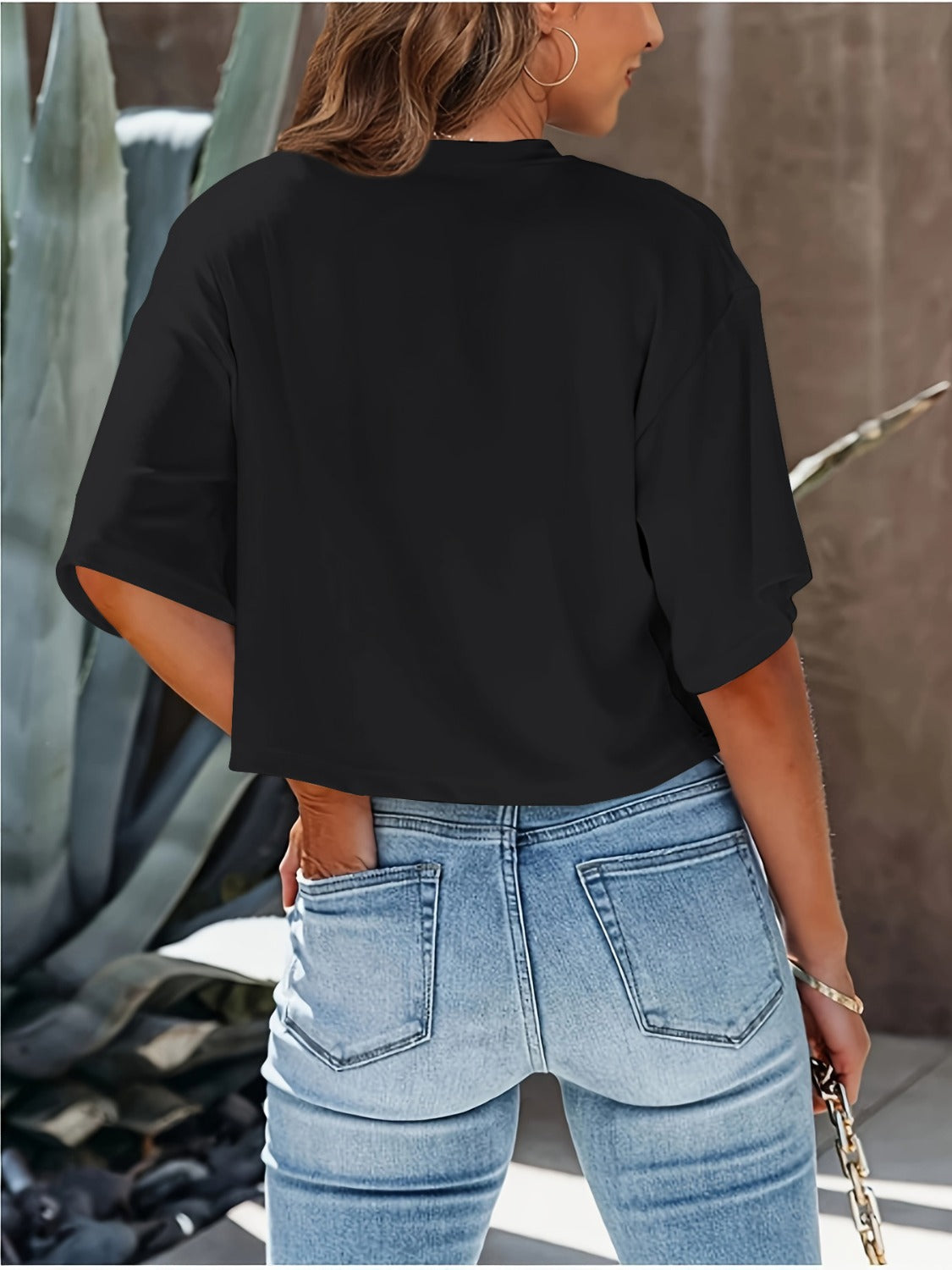 Hal Cropped T-Shirt