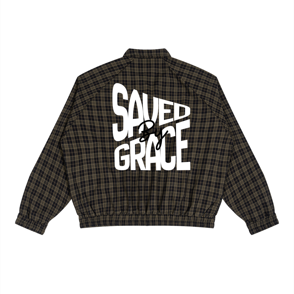 BHawse Saved By Grace Plaid Jacket