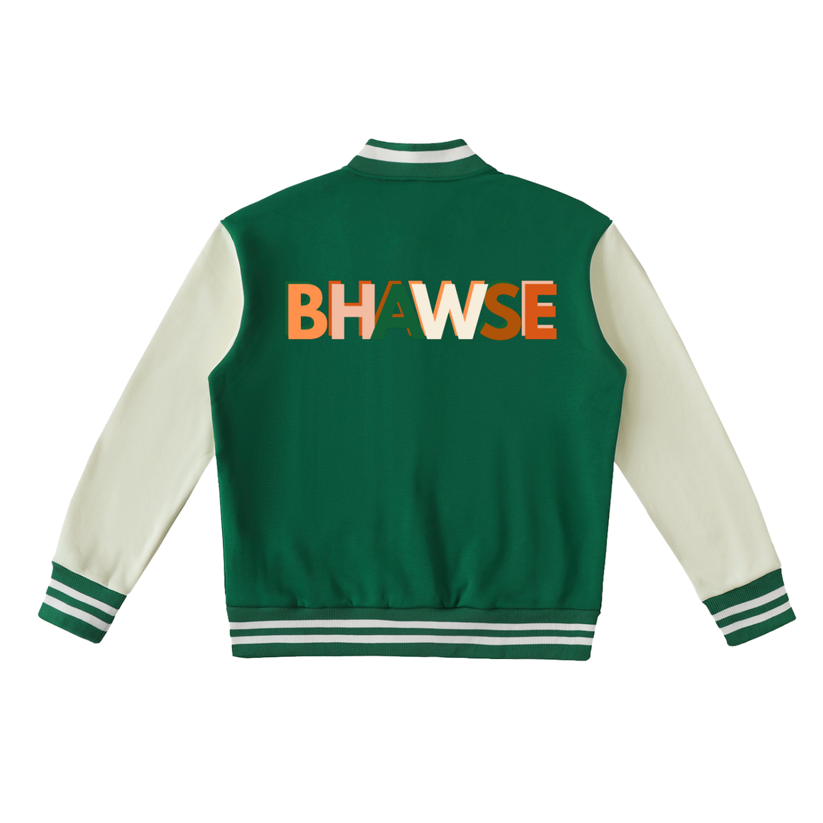 BHawse Earth Fleeced Varsity Jacket