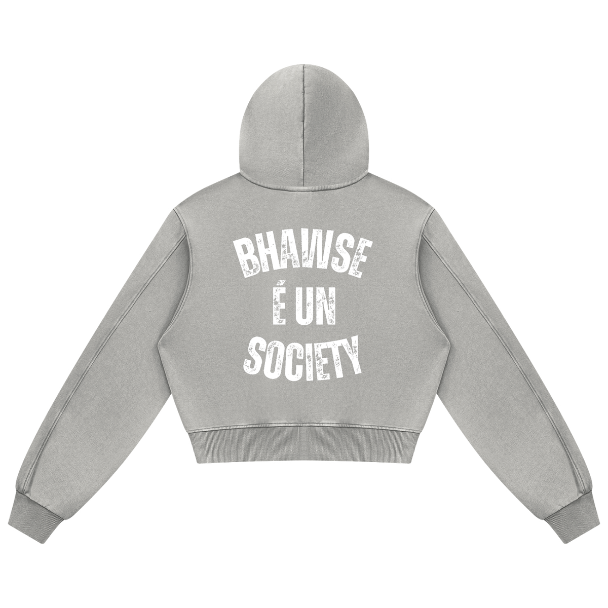 BHawse Society Wash Zip Hoodie