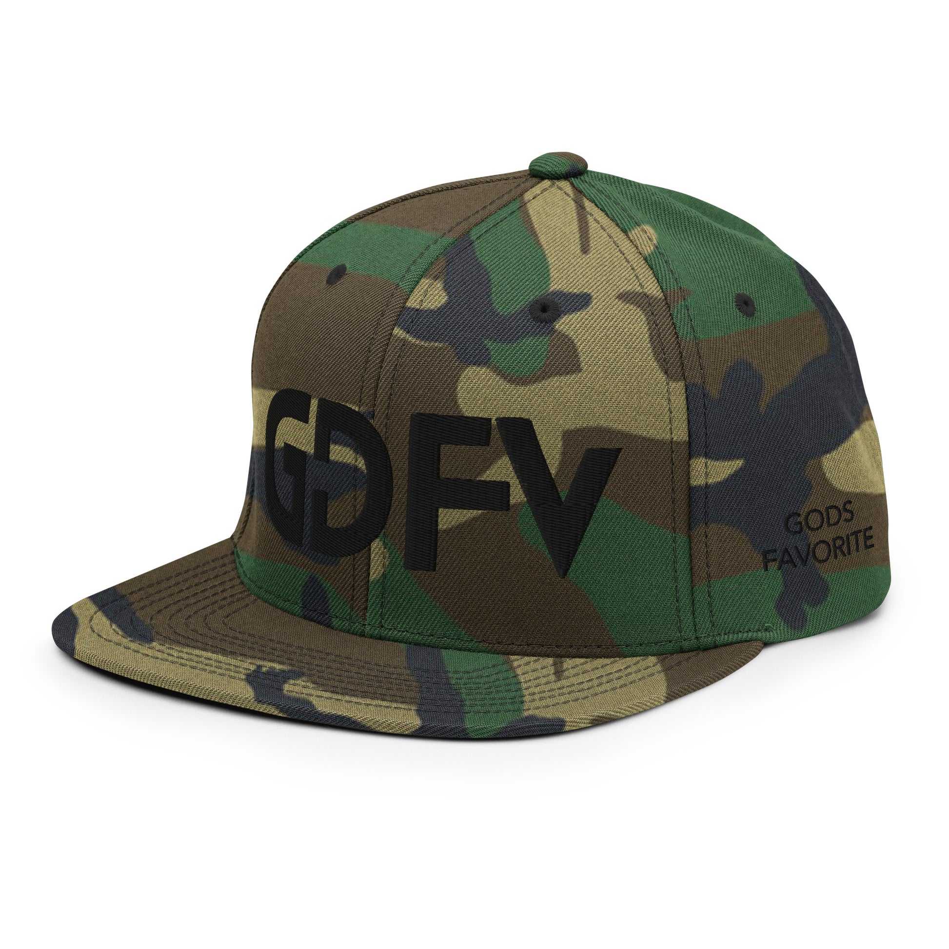 GDFV (Gods Favorite) BLK Hat