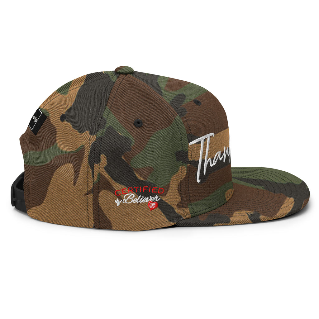 Thank God. Snapback