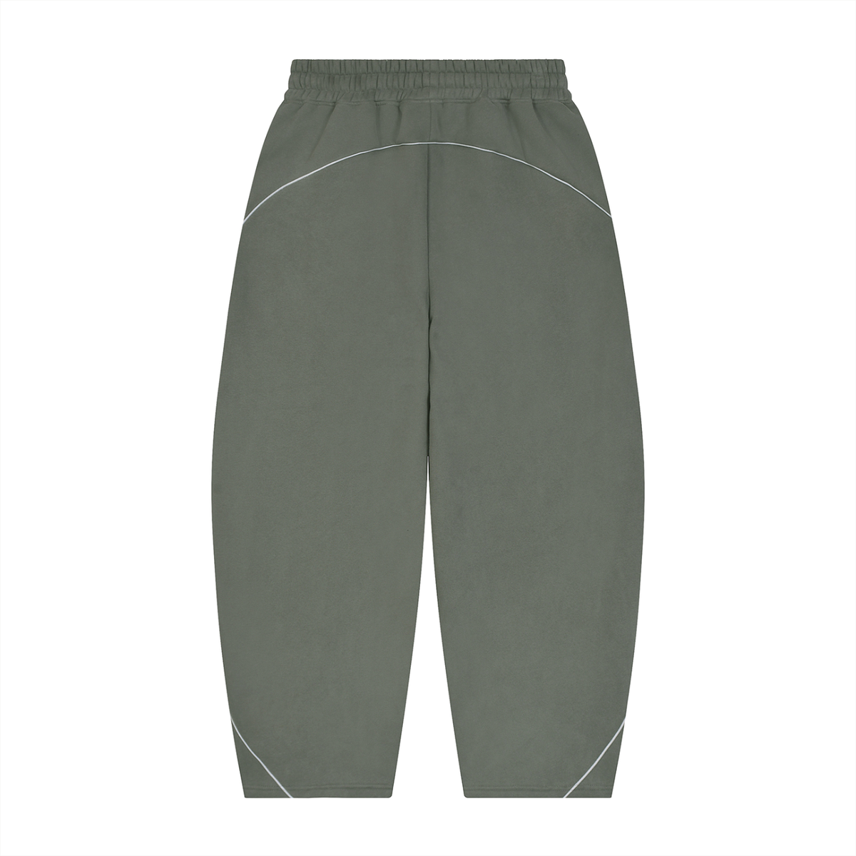 BHawse Piping Fleece Barrel Leg Sweatpants