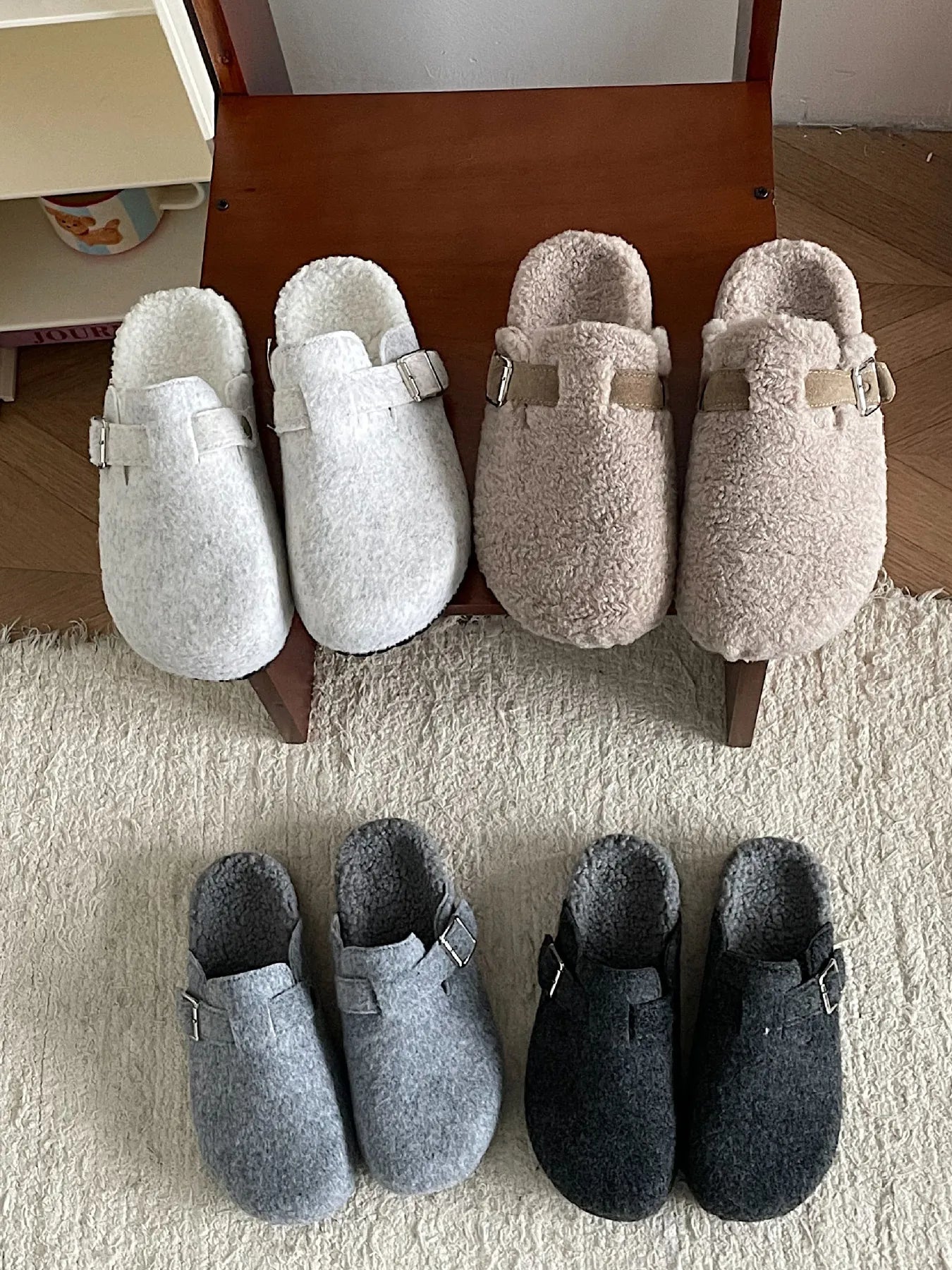 Cozy Plush Slip-Ons