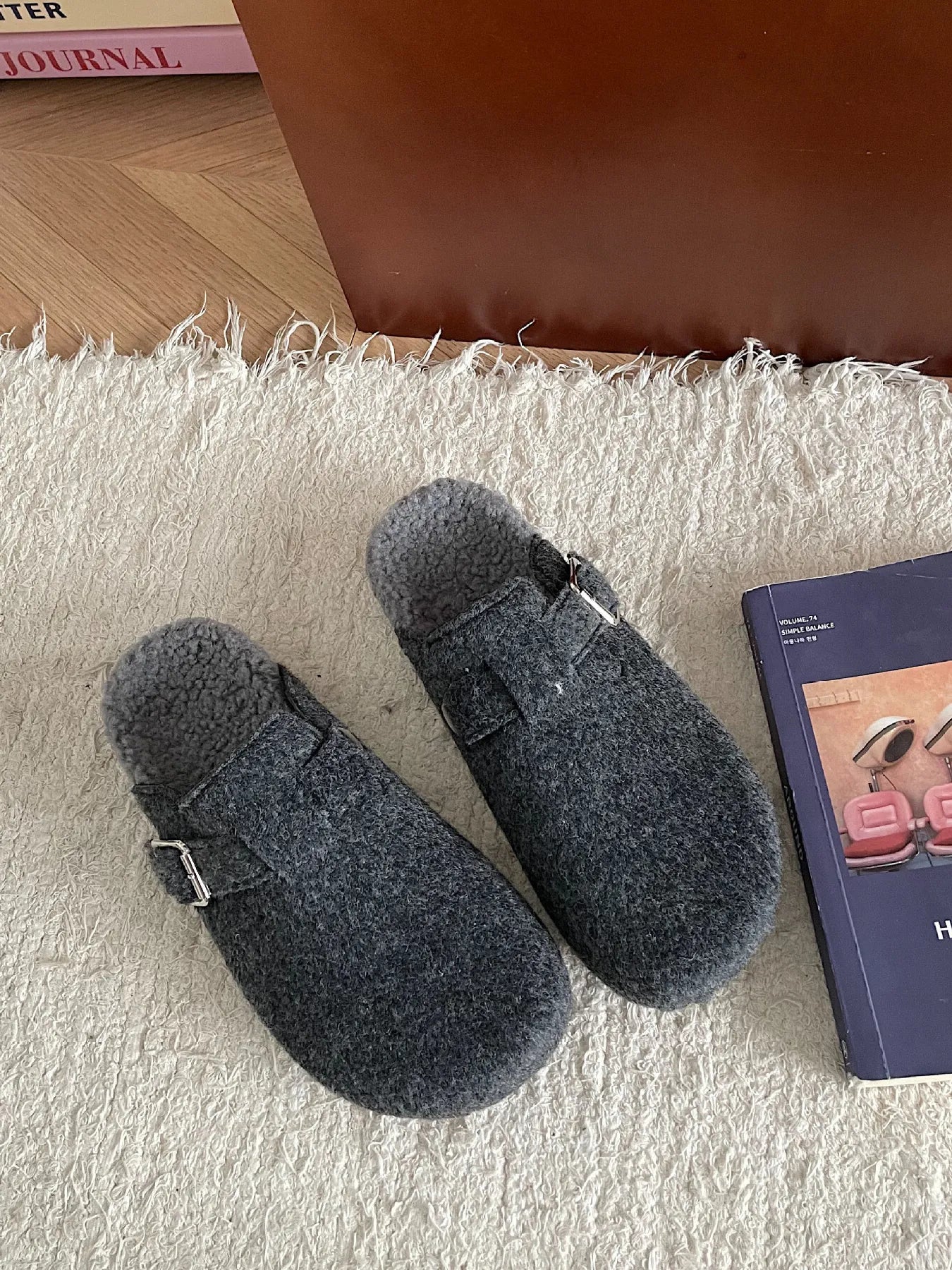 Cozy Plush Slip-Ons