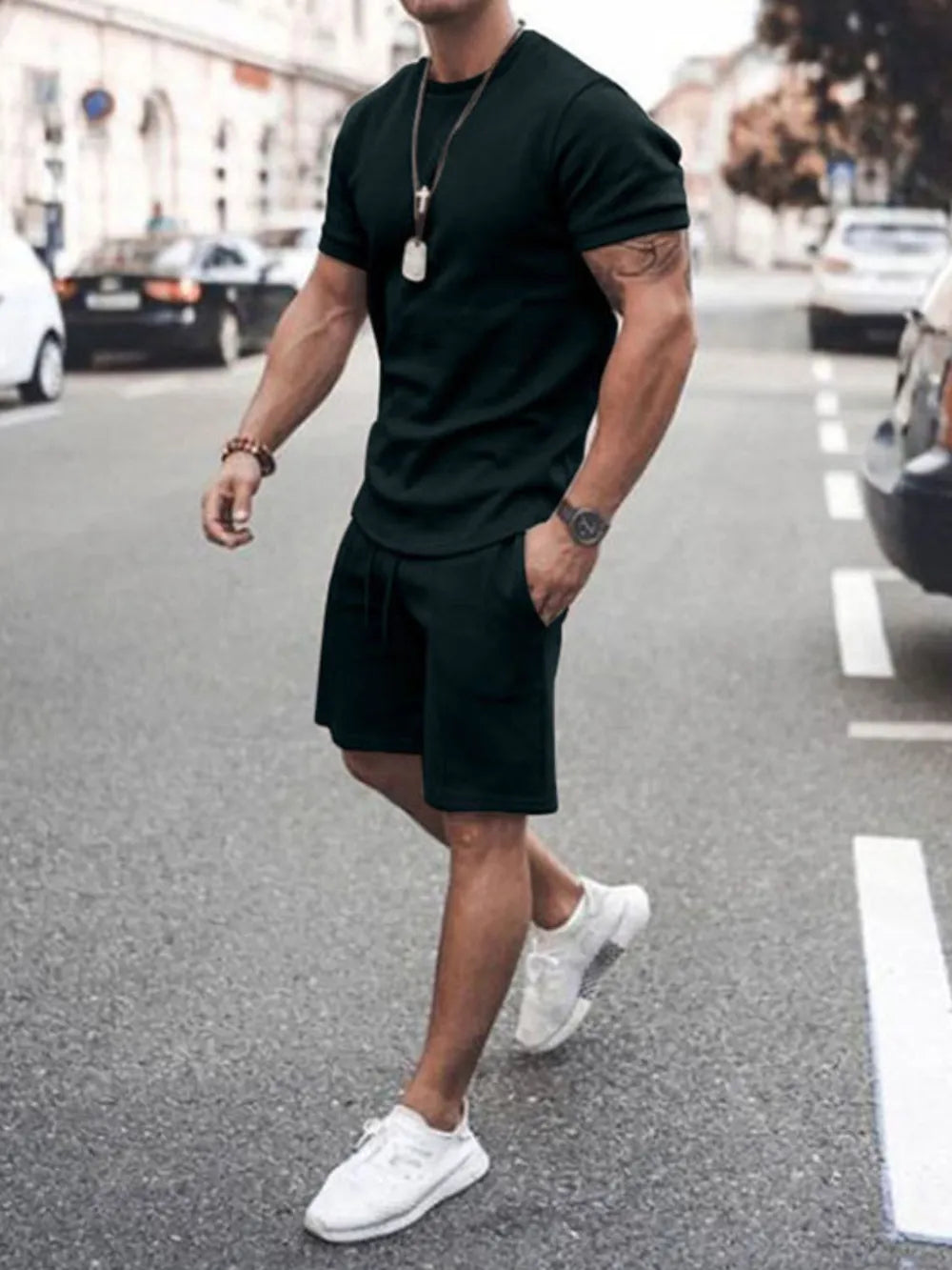 Milton Top and Shorts Set