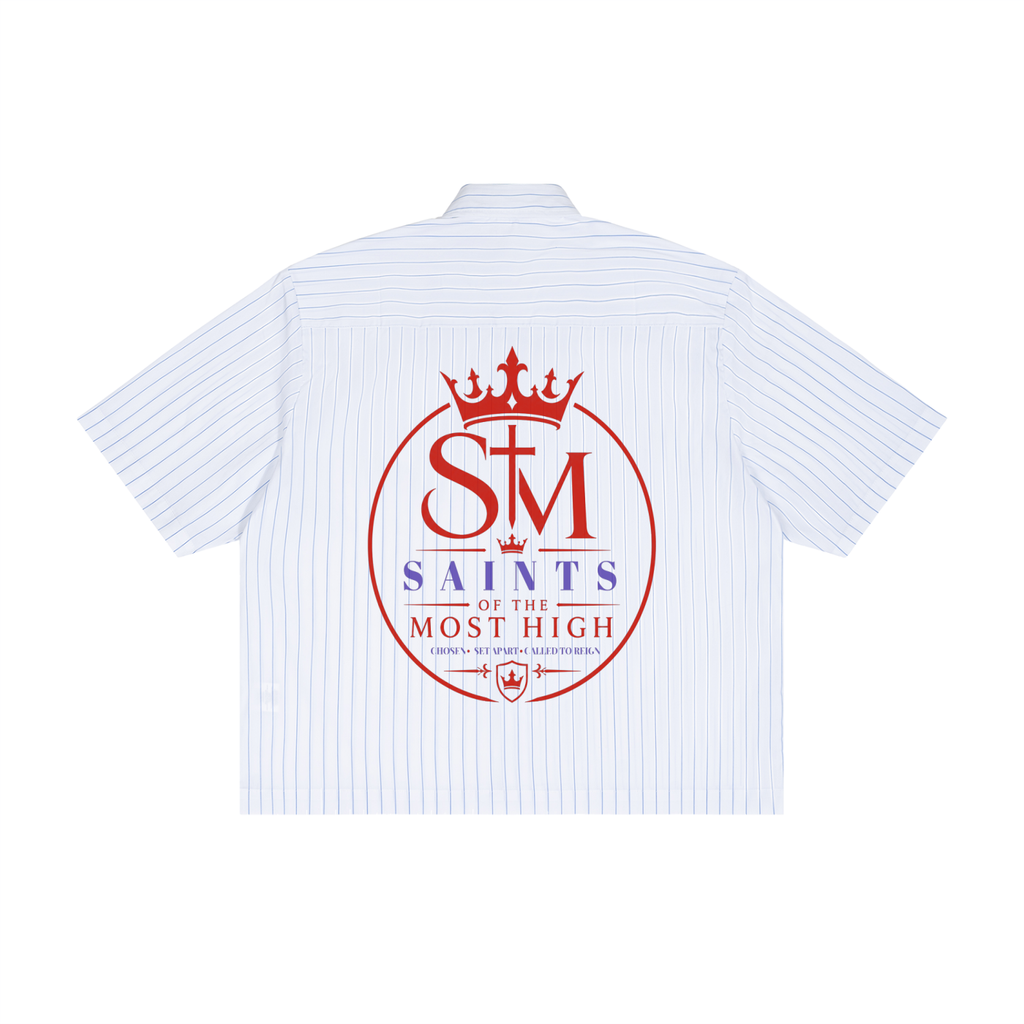 Saints Of The Most High Boxy Button-Up Shirt