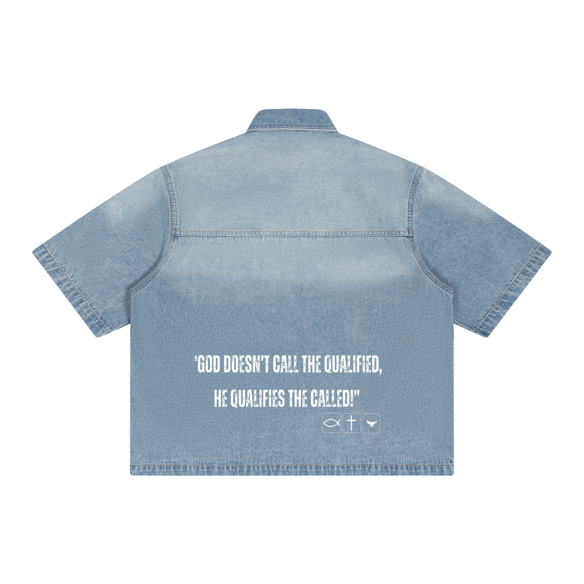 Called and Qualified Boxy Denim Shirt