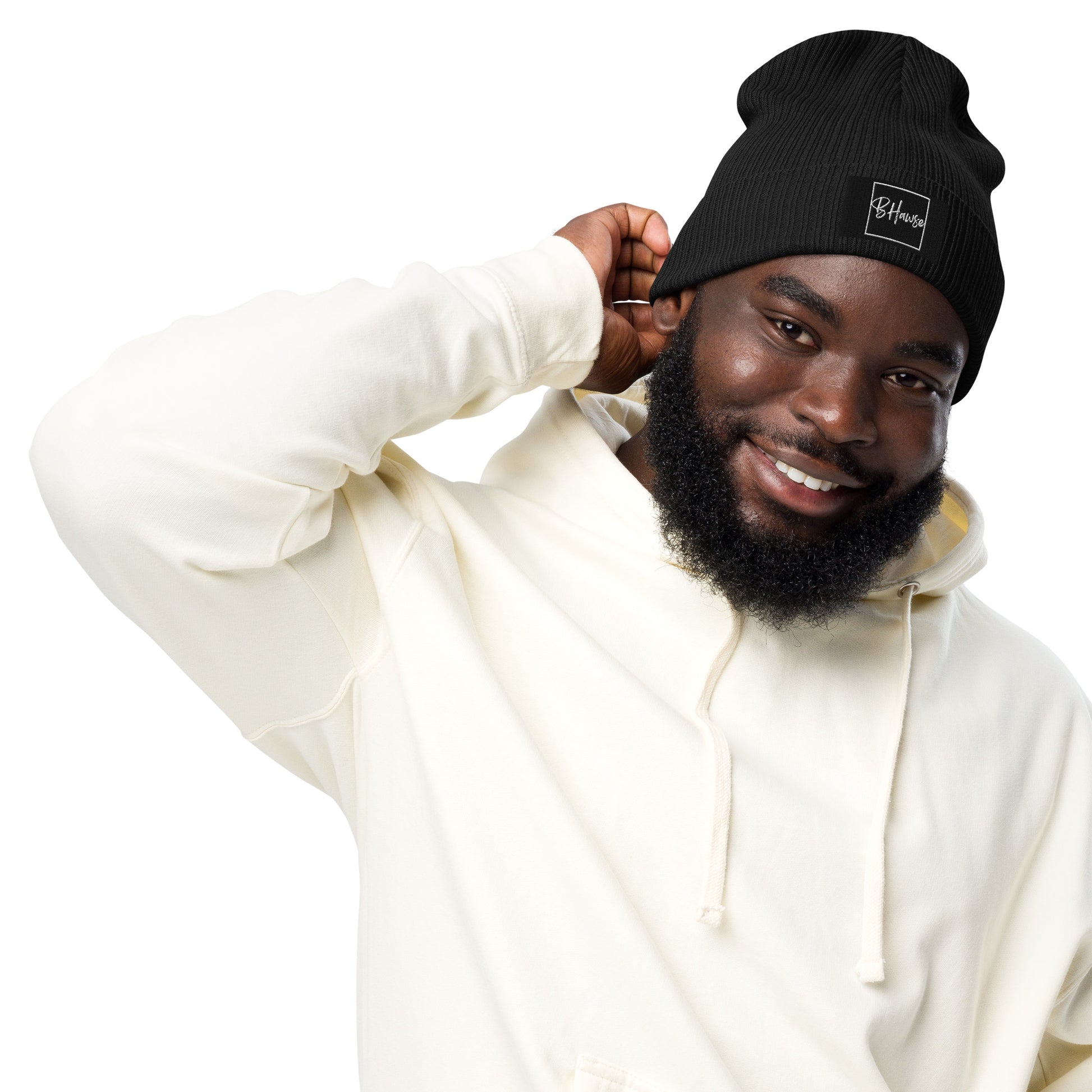 BHawse Square Organic Ribbed Beanie
