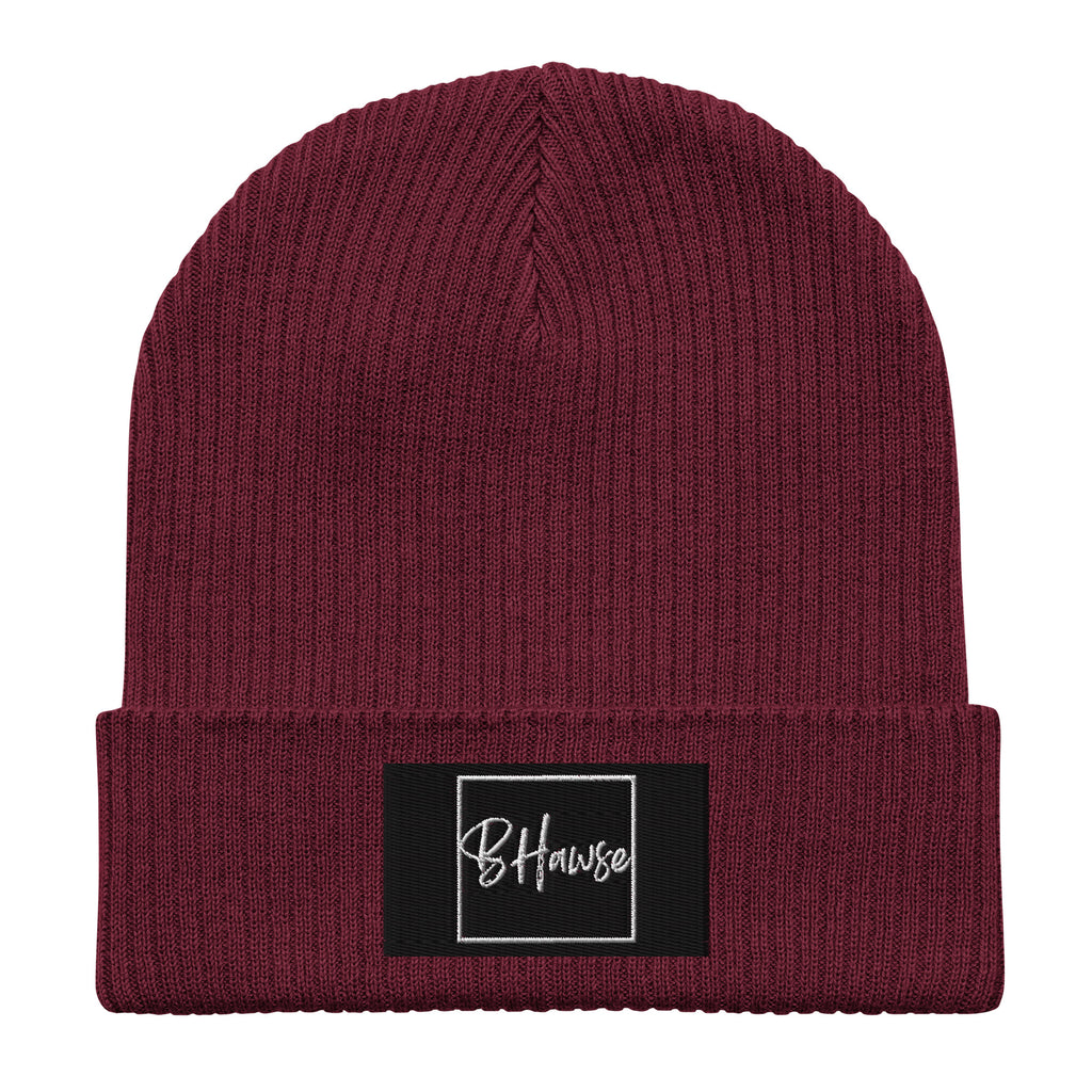 BHawse Square Organic Ribbed Beanie