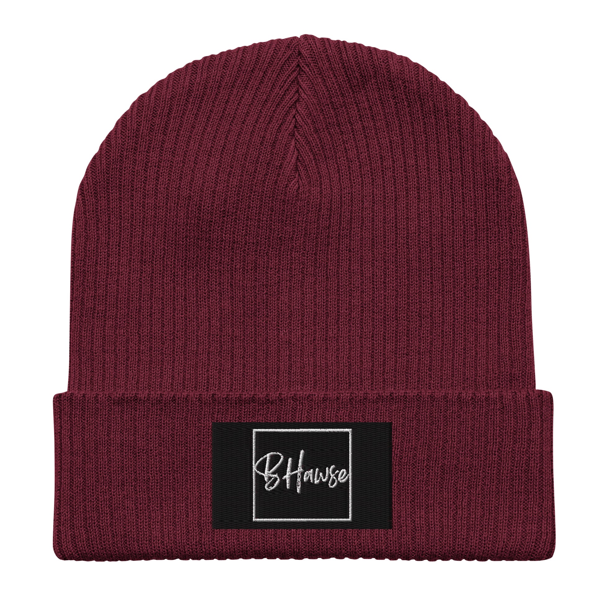 BHawse Square Organic Ribbed Beanie