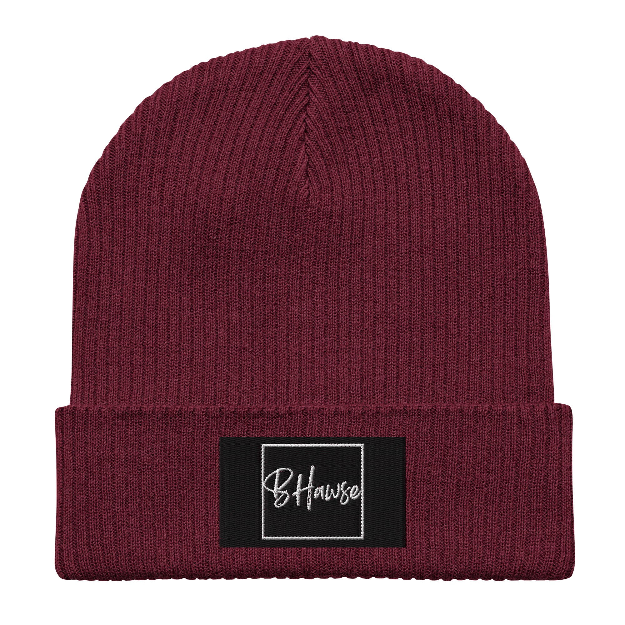 BHawse Square Organic Ribbed Beanie